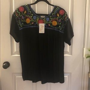 Bleak Embroidered Blouse